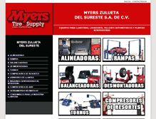 Tablet Screenshot of myerssureste.com